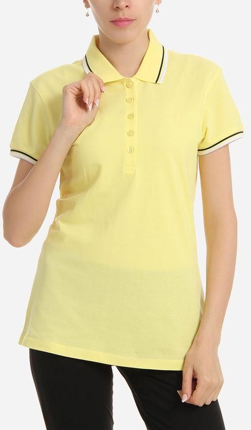 Diadora Women Cotton Polo Shirt - Yellow