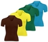 Silvy Set Of 4 T-Shirts For Women - Multicolor, Large