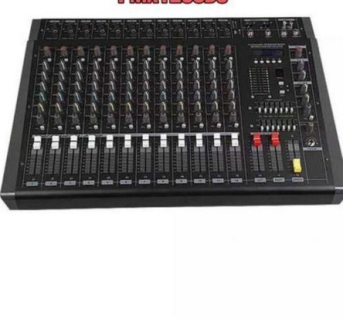 Max 12 Channel Powered Mixer