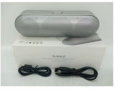 Better S812 Mini Portable Wireless Bluetooth Speaker - Silver