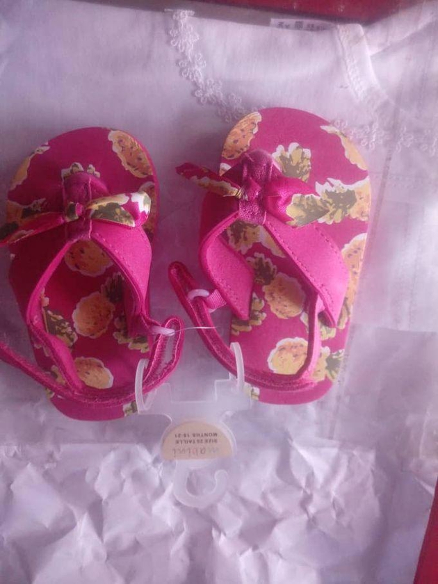 Baby Girl Sandals (18-21 Months)