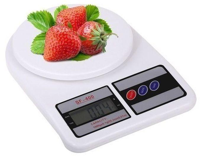 Generic 7kg LCD Digital Electronic Kitchen Food Diet Scale Weight Balance - White