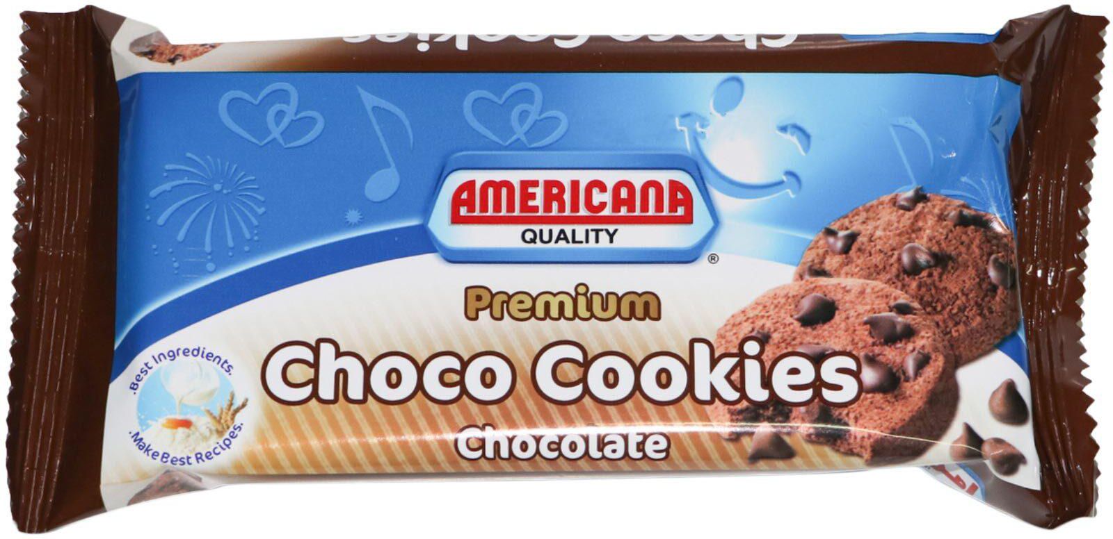 Americana double chocolate chip cookies 45g