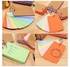Pack of 6 Mini Notepads Blank Flashcards Study Cards, Ring Revision Cards with Binder Ring Multicolor Kraft Paper Scratch Memo Note Pads