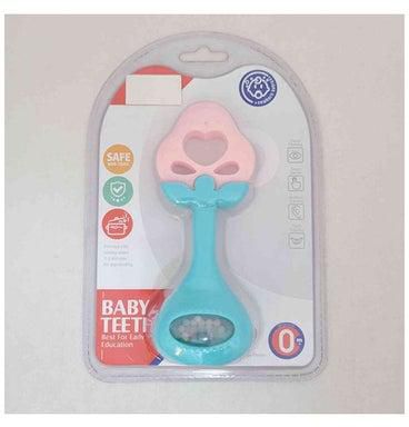 Rose shaped baby teether