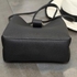 Grommet PU Leather Handbag - Black