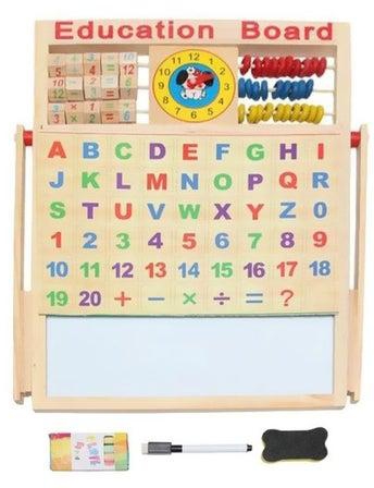 Multi-Purpose Magnetic Education Board With Marker 25458