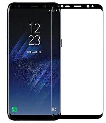 5D Curved Glass Screen Protector For Samsung Galaxy S8 Plus Clear/Black