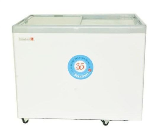 Scanfrost Display Freezer SFCH400 – 400 LITERS GLASS TOP
