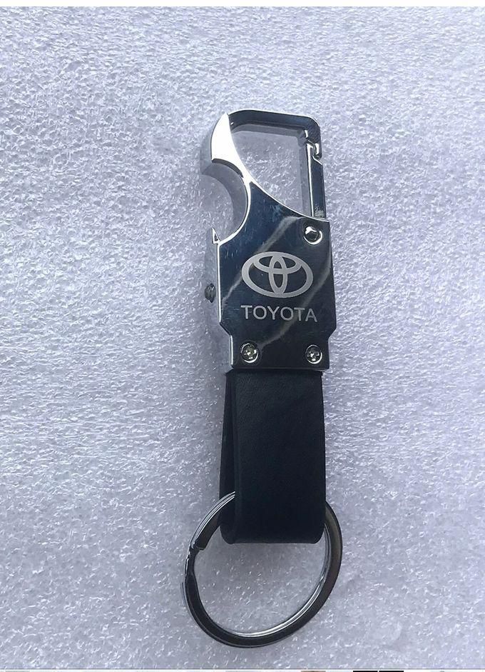 Toyota Car Key Holder With Torch Light & Drink Opener