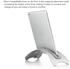 Generic Adjustable Laptop Stand Aluminum Portable Notebook Mount Support Base Holder for MacBook Pro Air Matebook(1.8mm Silver )