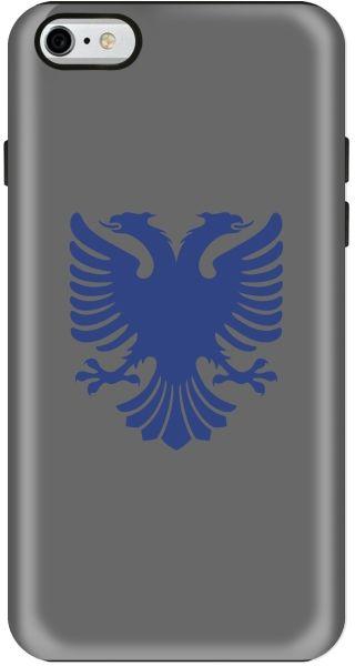 Stylizedd  Apple iPhone 6 Premium Dual Layer Tough case cover Gloss Finish - Albanian Eagle  I6-T-318