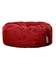 Antakh 0401C Chiller Round Suede Beanbag Chair - Red