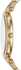 Michael Kors Darci Blue Green Mother of Pearl Dial Gold-tone Stainless Steel Ladies Watch - MK3498