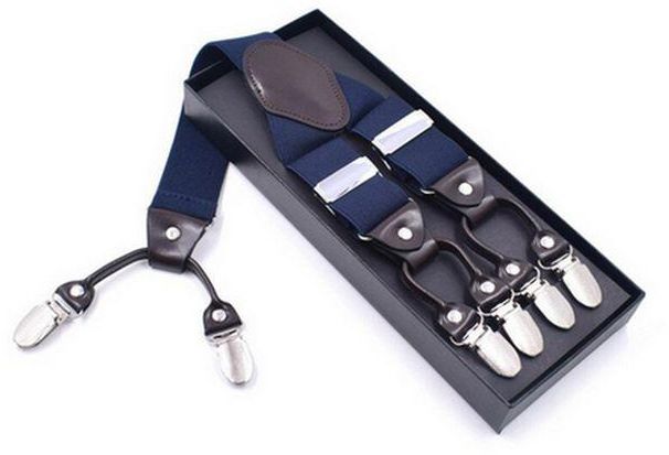 Suspender For Men Adjustable-Blue