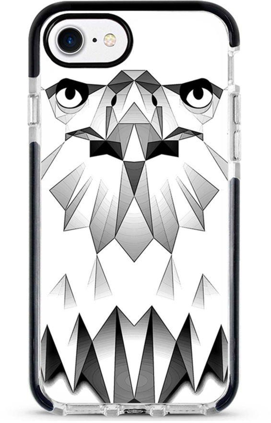 Protective Case Cover For Apple iPhone 8 Poly Eagle Full Print