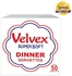 Velvex White Dinner Serviettes 50 Sheets