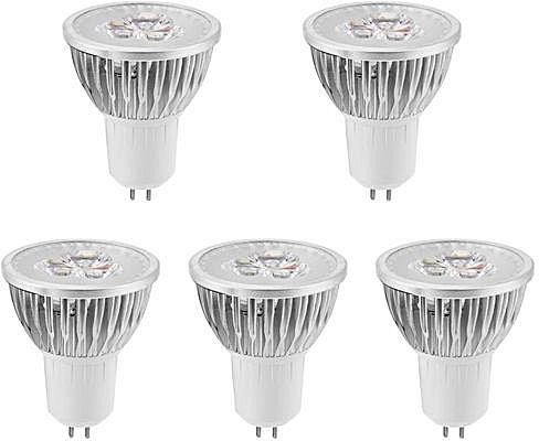Generic 5PCS 9W GU5.3 LED Spotlight Bulb Warm White 30 Degree Beam Angle Lamp For Home Pendant Lighting - Warm White Light