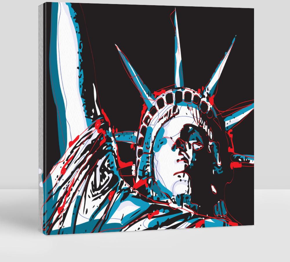 Warhol-Inspired Lady Liberty