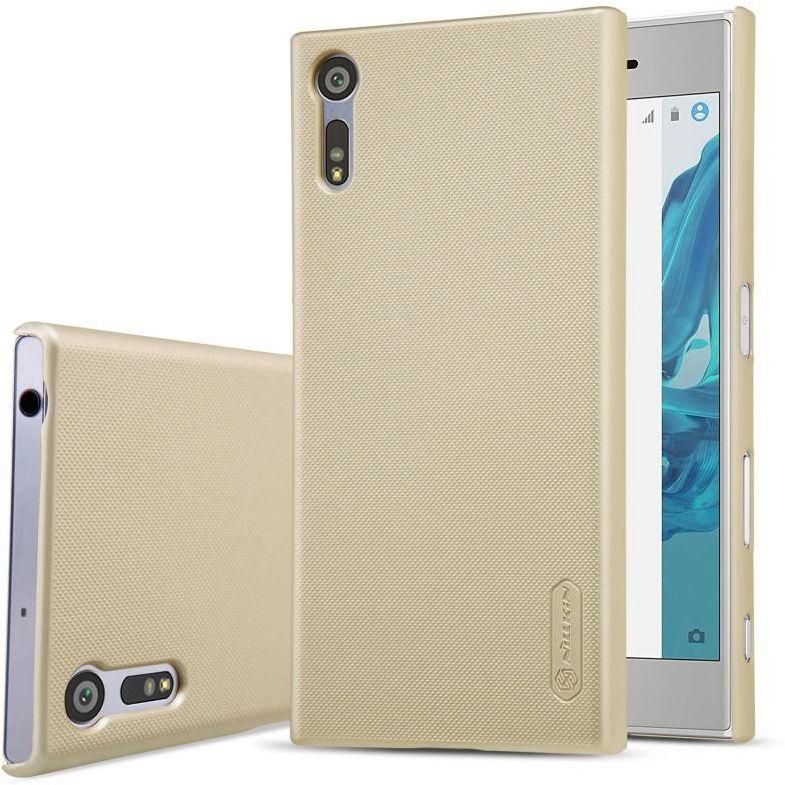 NILLKIN FROSTED BACK COVER FOR SONY XPERIA XZ   GOLD