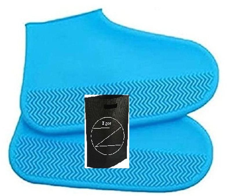 Waterproof Shoe Covers Protectors Silicone Rain Boots+zigor Special Bag