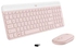 Logitech 920-011322 MK470 Slim Wireless Keyboard and Mouse Combo - Rose (US English)