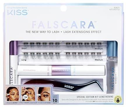 Kiss Falscara Special Edition Kit Lengthening 24 Asst Lashes
