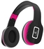 2-in-1 Bluetooth Headphones With Mic Deep Bass Wireless Headset FM Radio-red