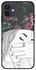 Girl Printed Case Cover -for Apple iPhone 12 White/Green/Pink White/Green/Pink