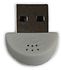 Generic Mini USB 2.0 Microphone For Laptop Desktop PC Studio Speech Recording Driver Free White Color