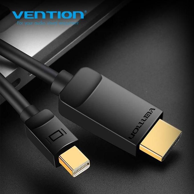 Vention Mini DP to HDMI Cable 1.5M Black