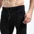 Cottonil Printed T-shirt & Solid Pants Pajama Set - Petroleum & Black