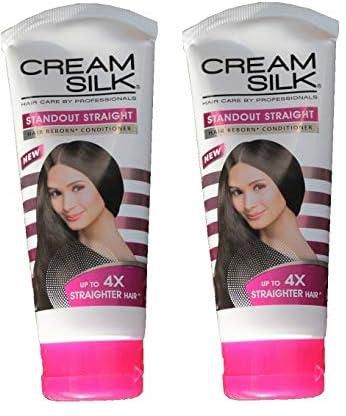 Cream Silk Standout Straight Hair Conditioner (180ml, Lot of 2)
