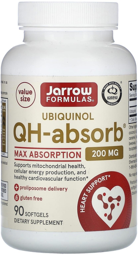 جارو فورميلاز‏, يوبيكوينول ، QH-Absorb ، أقصى امتصاص ، 200 ملجم ، 90 كبسولة هلامية