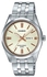 Men's Water Resistant Analog Watch MTP-1335D-9AVDF - 44 mm - Silver