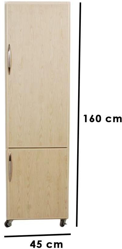 Kitchen Storage Unit 160×45×48 cm - Beige - AMA.5503