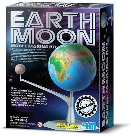 4M Earth Moon Art And Craft