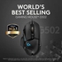 Logitech G502 Hero High Performance Wired Gaming Mouse Black