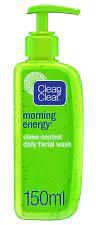 clean and clear morning energy wash