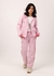 Shechick Two-Tones Pink Hoodie Tracksuit Set