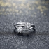 FSGS 925 Sterling Silver Fashion Rings White & Silver Plated
