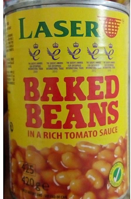 Laser Baked Beans In A Rich Tomato Sauce