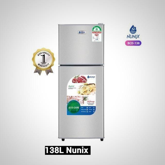 Nunix Fridge-Double Door Refrigerator