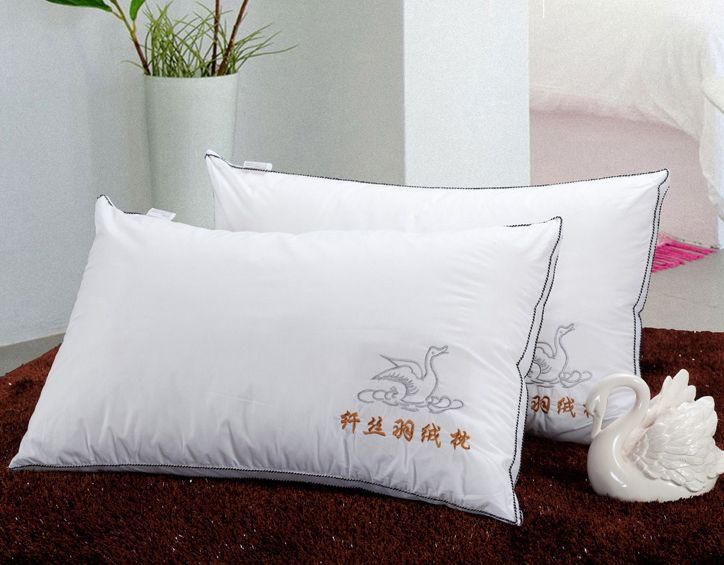 Slowly Rebounding Memory Hotel Pillow Pack of 2Pcs by HOURS, Size 48x74cm