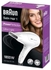 Braun Satin Hair 1 HD 180 Power Perfection 1800 Watt for fast and easy drying 2 Heat Settings and Cold Shot