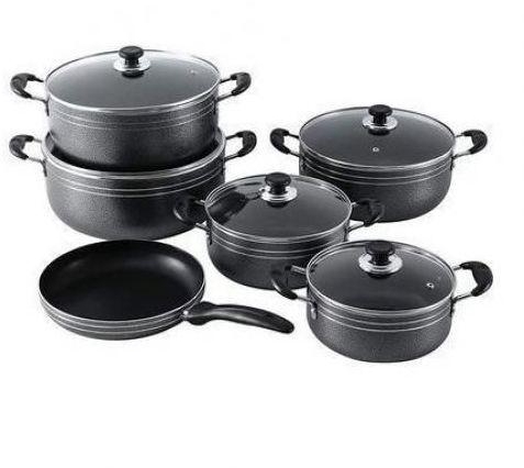 TC Heavy Duty 14 Pieces Non Stick Cooking Pots And Pan