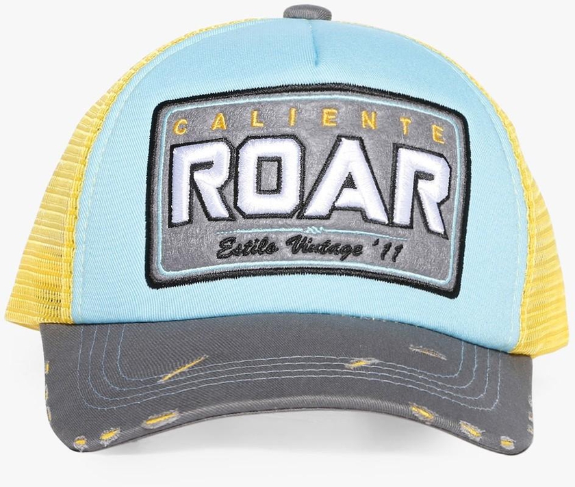 Blue and Yellow Roar Snapback Cap