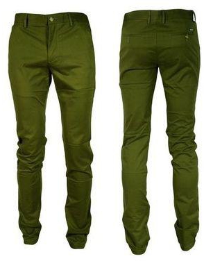 Generic Jungle Green Fashionable Khaki Trouser Pant