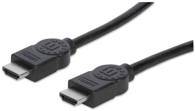 Manhattan Premium High Speed HDMI Male To Male Cable -1.8M – Black
