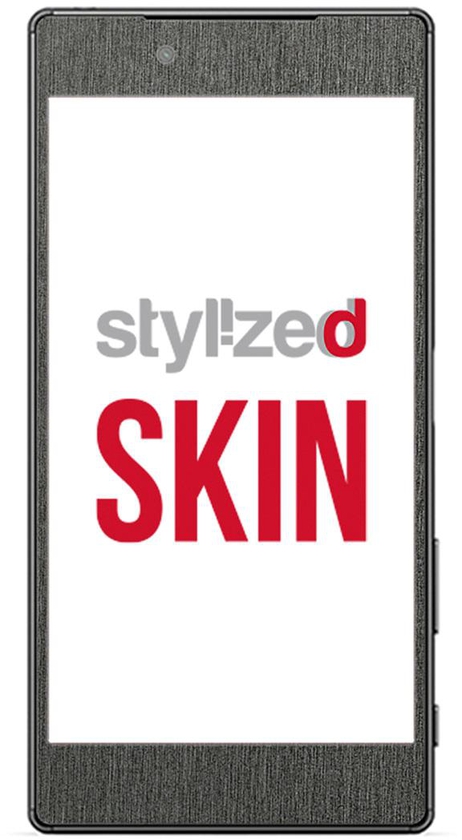 Stylizedd Skin Decal Body Wrap for Sony Xperia Z5 Premium - Brushed Steel
